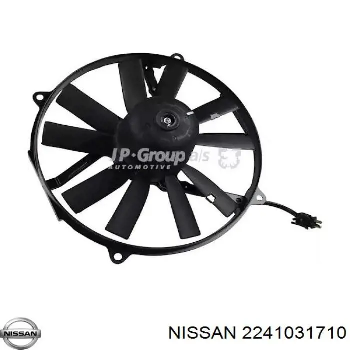 2241031710 Nissan radiador refrigeración del motor