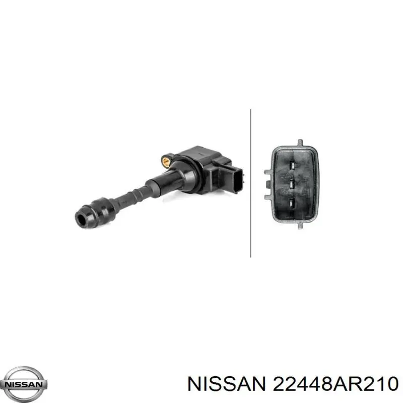 22448AR210 Nissan bobina de encendido