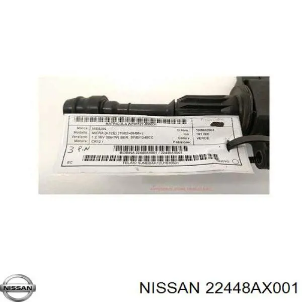 Bobina de chispa Nissan/Infiniti 22448AX001 precio, desde 29,33 EUR