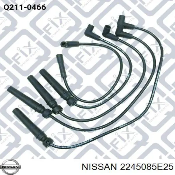 2245085E25 Nissan juego de cables de encendido