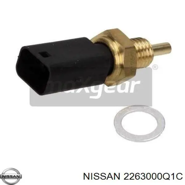 2263000Q1C Nissan/Infiniti Sensor temperatura refrigerante
