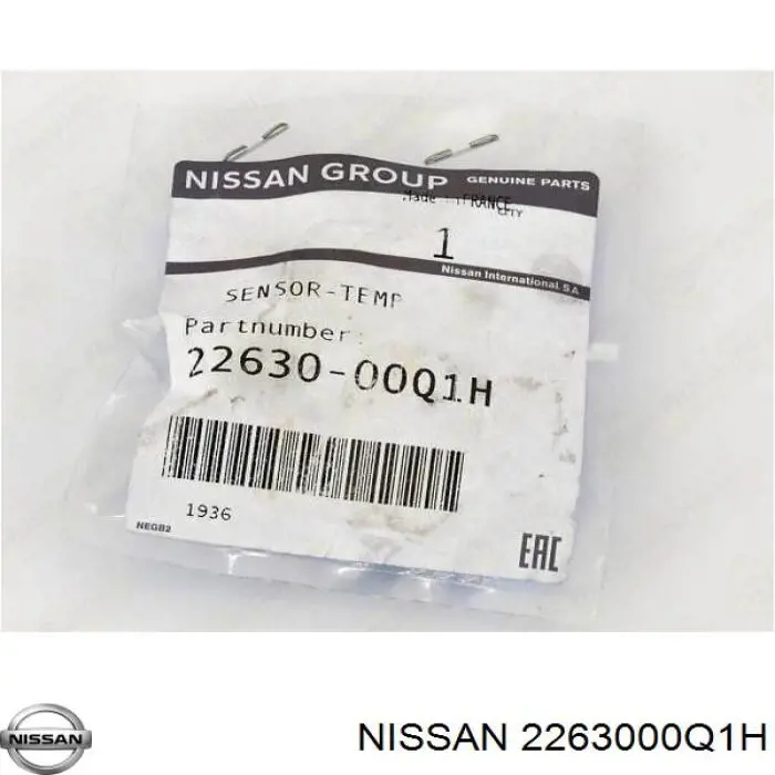 Comprar 2263000Q1H Nissan/Infiniti Sensor de temperatura del aire de admisión