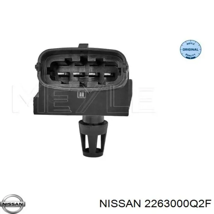 2263000Q2F Nissan sensor de presion del colector de admision
