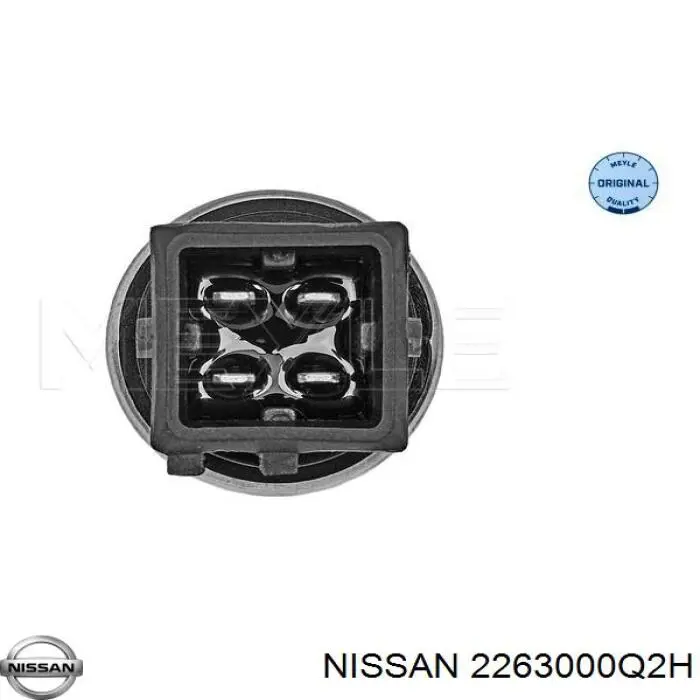 2263000Q2H Nissan sensor de temperatura del refrigerante