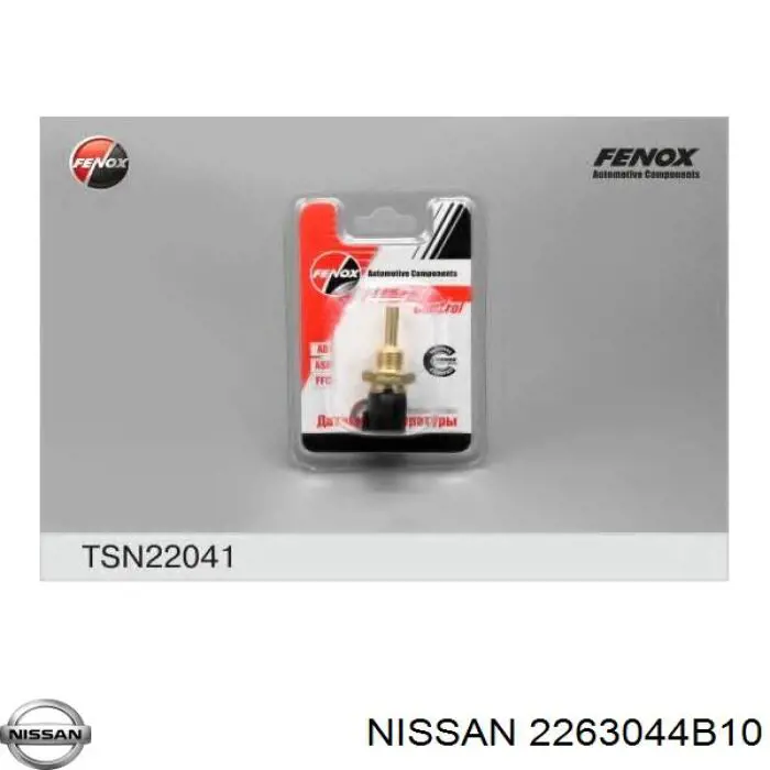 2263044B10 Nissan sensor de temperatura del refrigerante