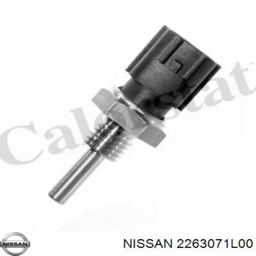 2263071L00 Nissan sensor de temperatura del refrigerante