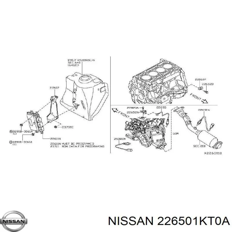  Nissan/Infiniti 226501KT0A precio, desde 38,73 EUR
