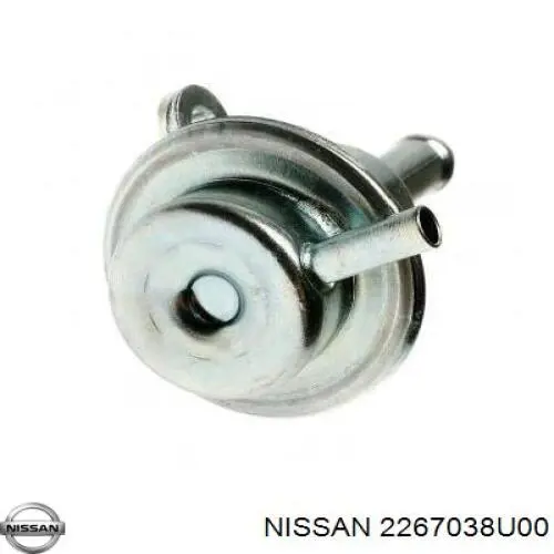 2267038U00 Nissan regulador de presión de combustible, rampa de inyectores