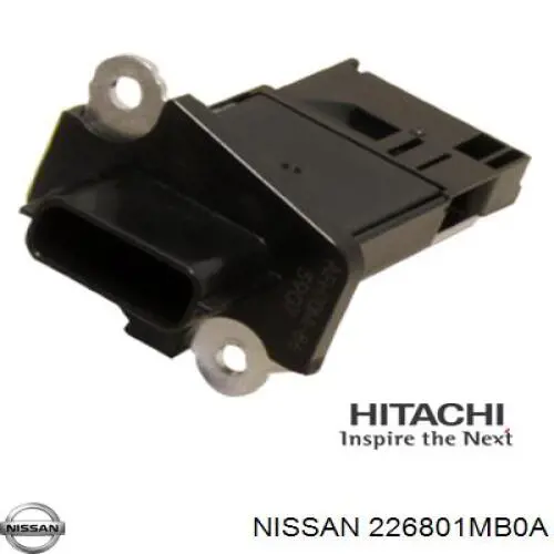 226801MB0A Nissan/Infiniti Sensor de flujo de aire