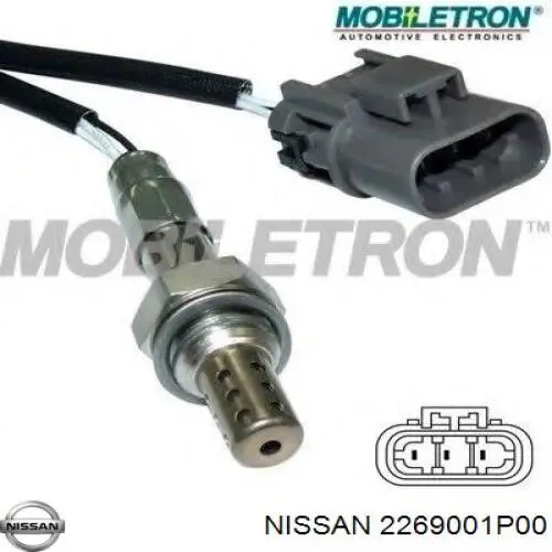 Sensor de oxígeno previo al catalizador 226902S701 Nissan/Infiniti