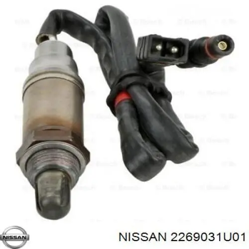 2269031U01 Nissan sonda lambda sensor de oxigeno para catalizador