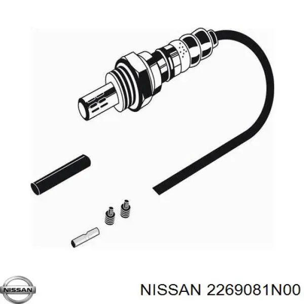 2269081N00 Nissan sonda lambda sensor de oxigeno para catalizador