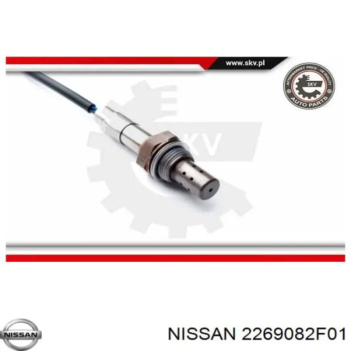2269082F01 Nissan sonda lambda sensor de oxigeno para catalizador