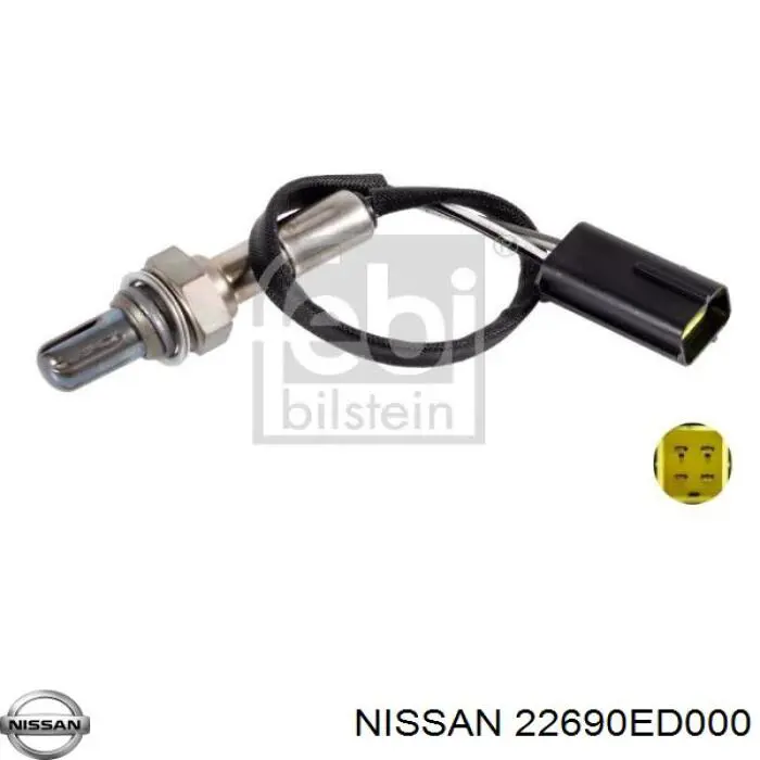 Sensor de oxígeno previo al catalizador 22690ED000 Nissan/Infiniti