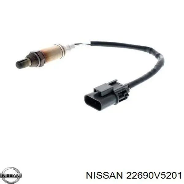 22690V5201 Nissan sonda lambda sensor de oxigeno para catalizador