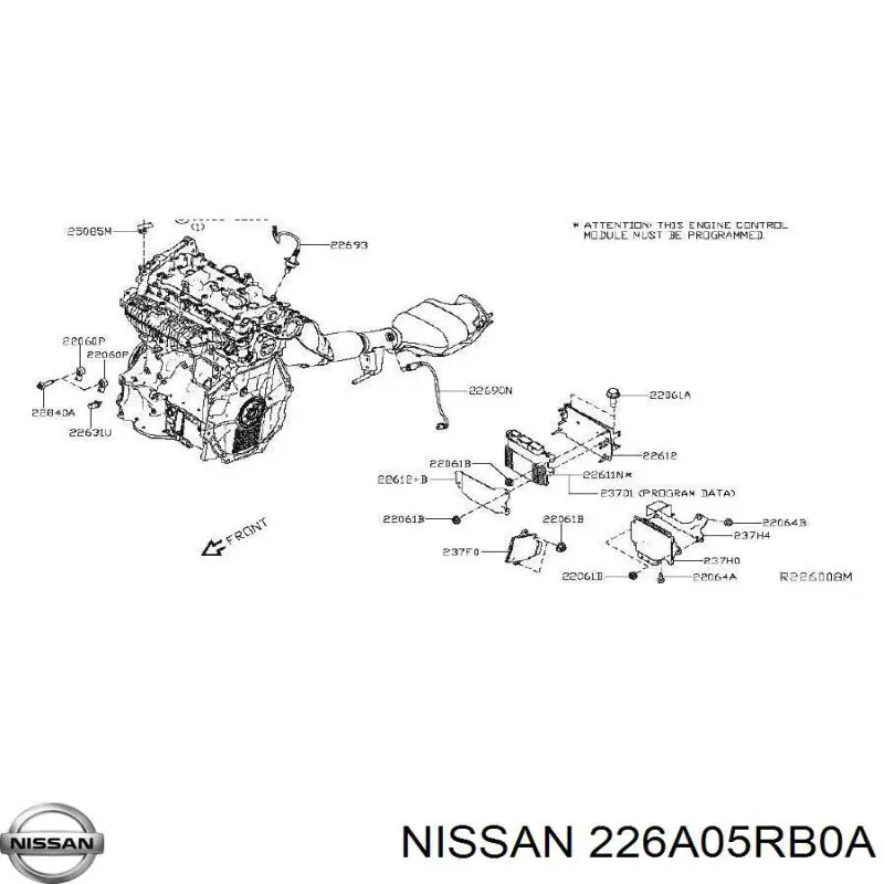 226A05RB0A Nissan