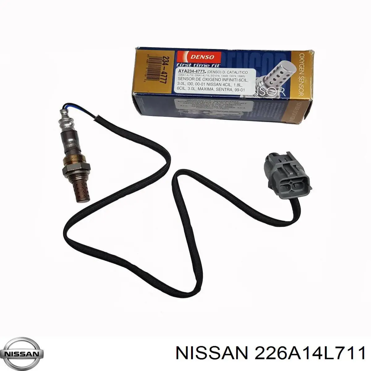 226A14L711 Nissan sonda lambda, sensor de oxígeno antes del catalizador izquierdo