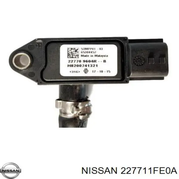 Sensor de presión de gases de escape Nissan/Infiniti 227711FE0A precio, desde 33,90 EUR