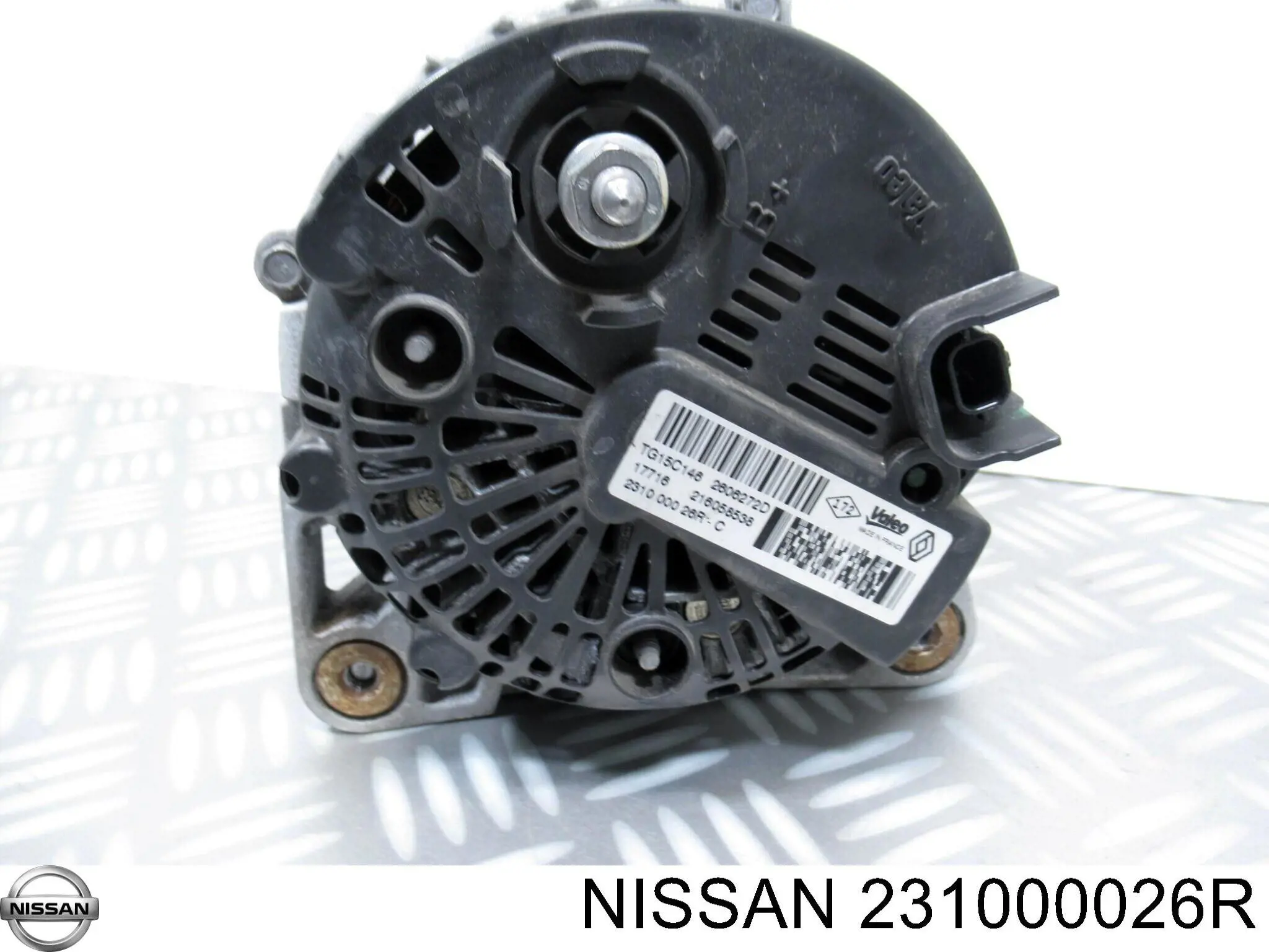 231000026R Nissan alternador