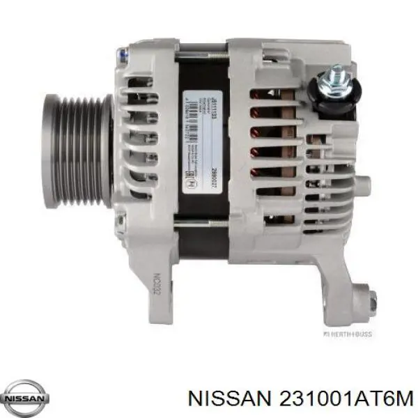 Alternador NISSAN 231001AT6M