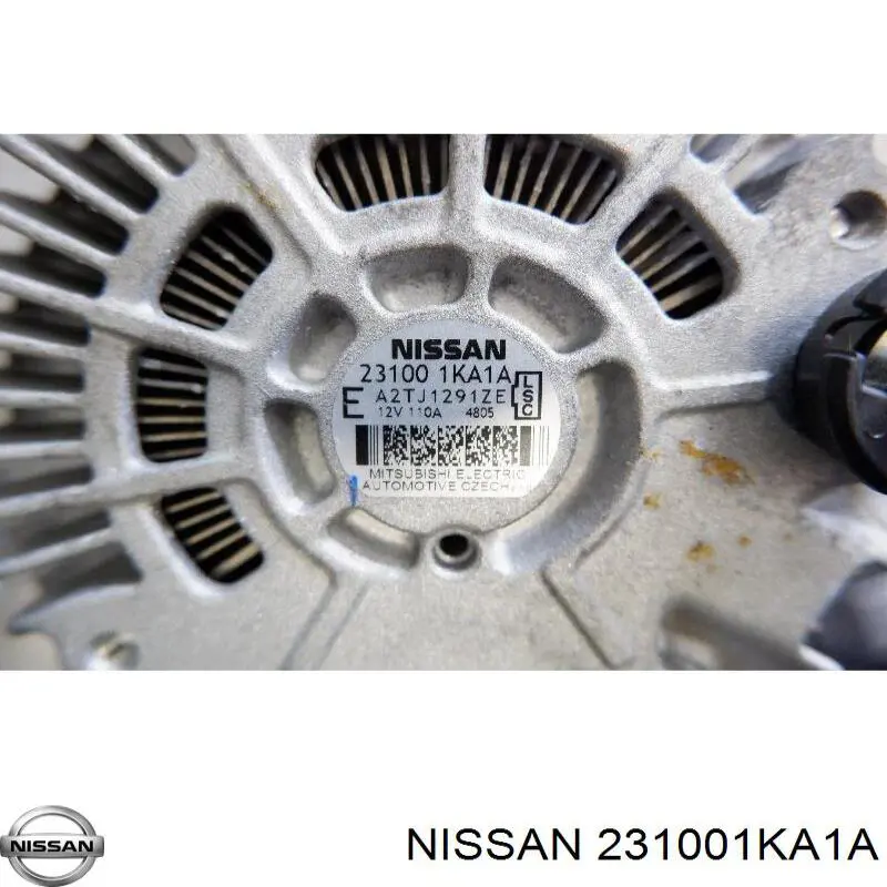 Alternador del motor Nissan/Infiniti 231001KA1A precio, desde 88,57 EUR