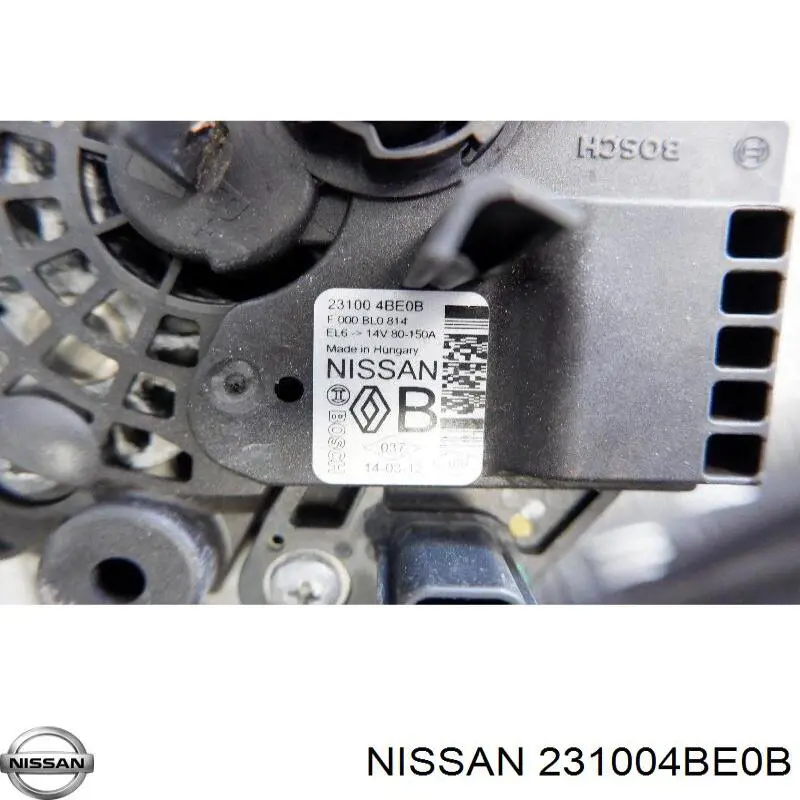 Comprar 231004BE0B Nissan/Infiniti Dynamo