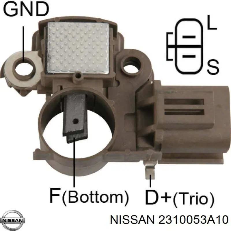 2310053A10 Nissan/Infiniti Alternador de coche