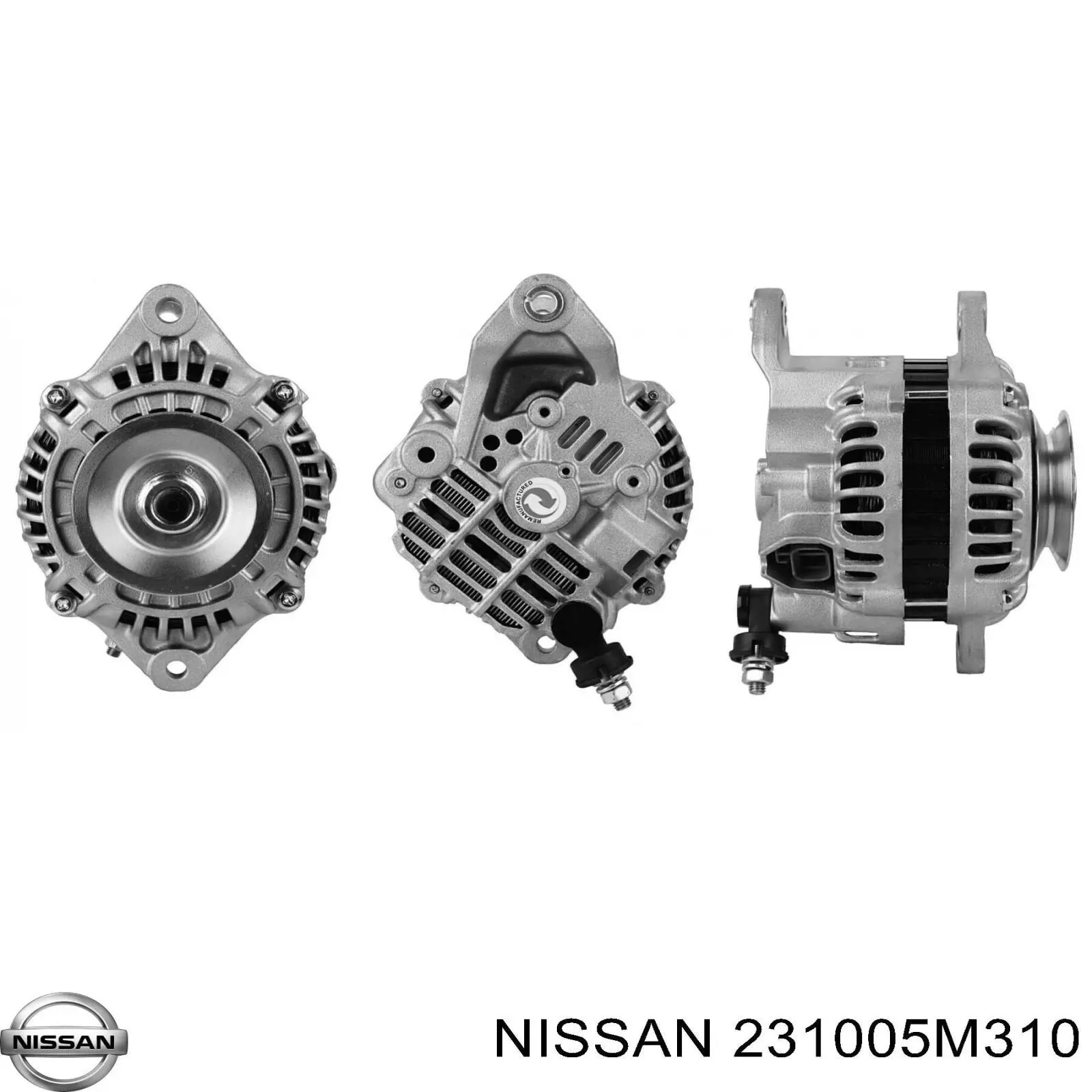 Alternador del motor Nissan/Infiniti 231005M310 precio, desde 56,63 EUR