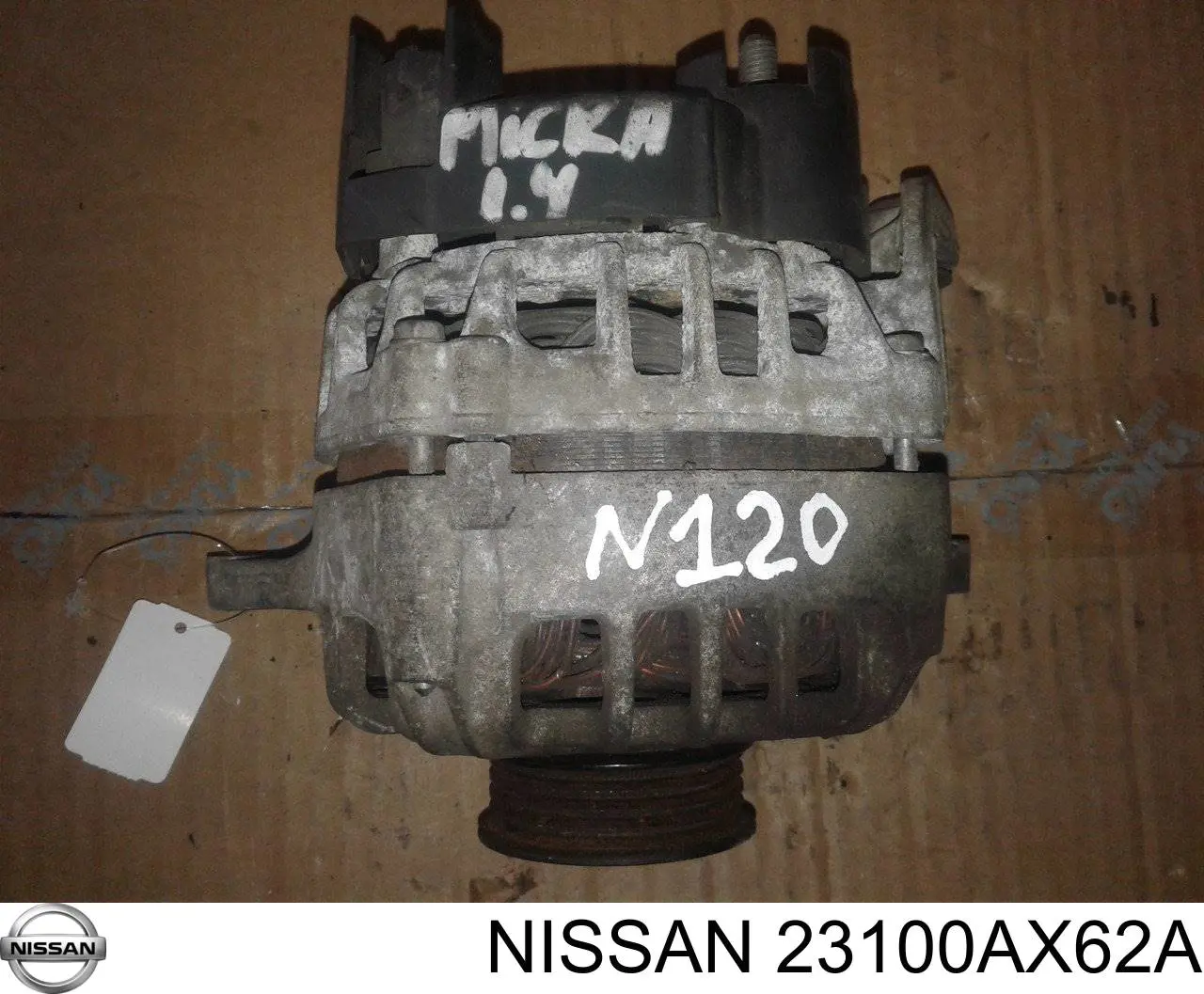 23100AX62A Nissan alternador