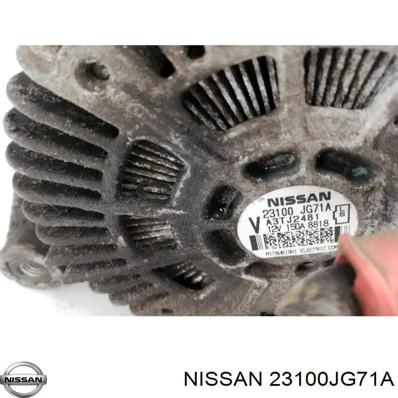 Alternador del motor Nissan/Infiniti 23100JG71A precio, desde 61,71 EUR