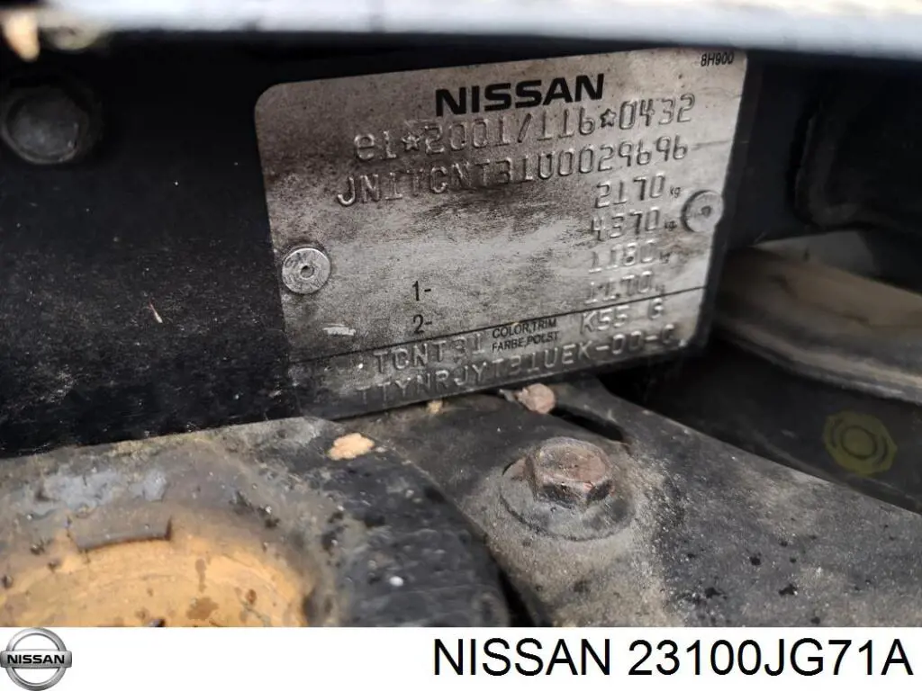 Comprar 23100JG71A Nissan/Infiniti Dynamo