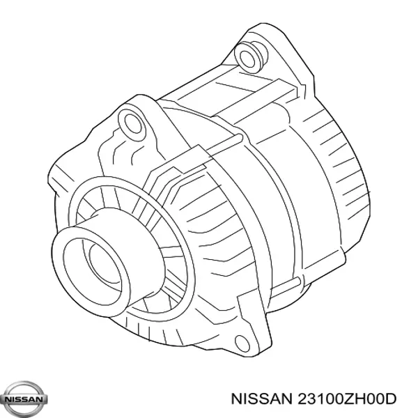 Generador Nissan/Infiniti 23100ZH00C