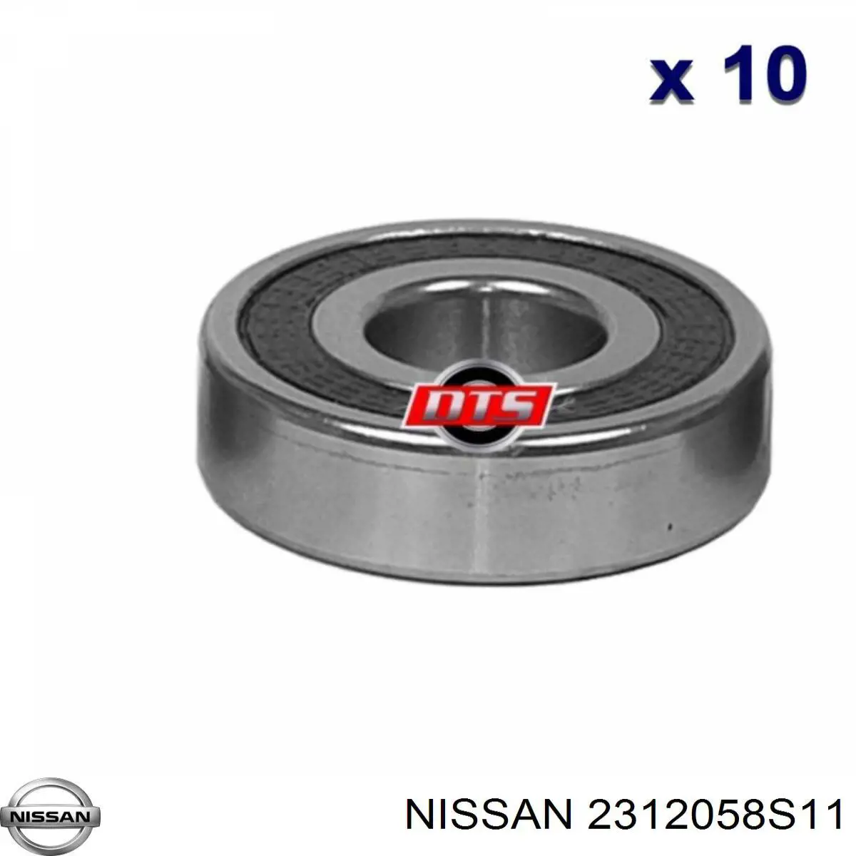Rodamiento de alternador Nissan/Infiniti 2312058S11 precio, desde 8,78 EUR