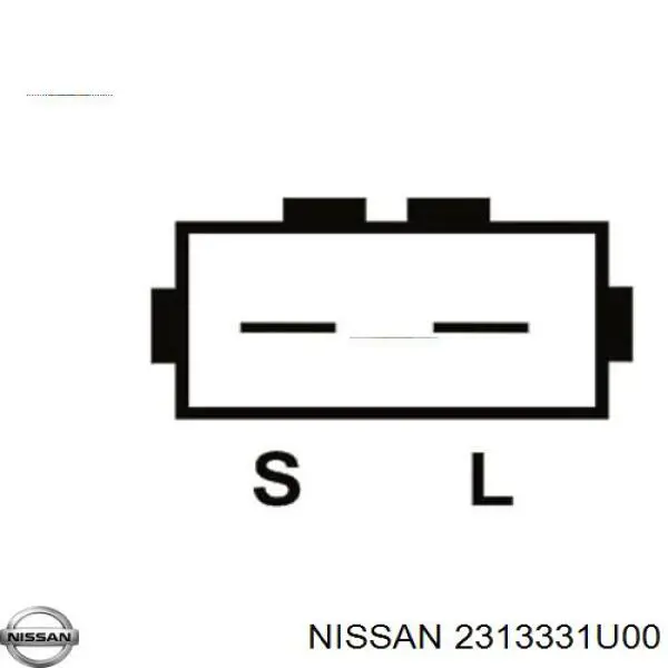 2321531U02 Nissan regulador del alternador