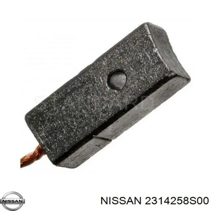 Escobilla de carbón, alternador para Nissan X-Trail (T30)