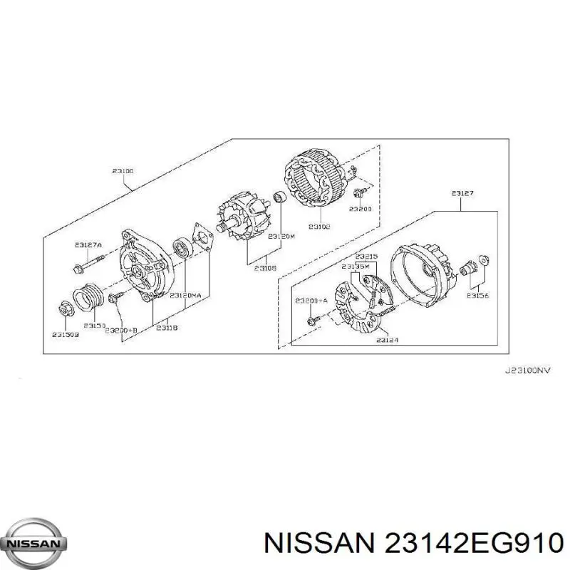 23142EG910 Nissan