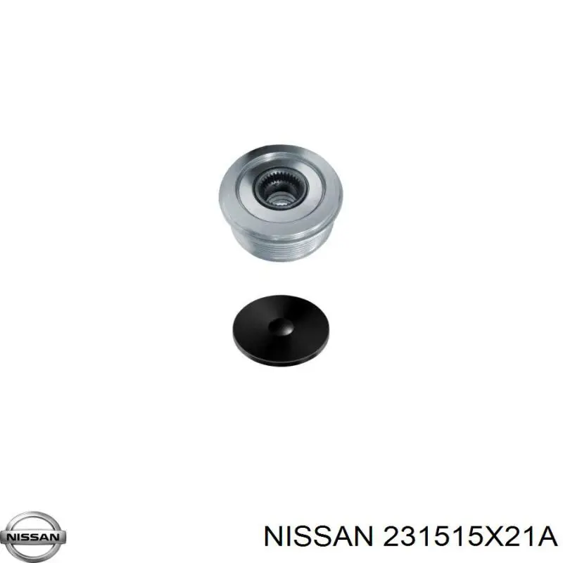 Polea rueda libre Nissan/Infiniti 231515X21A precio, desde 37,66 EUR