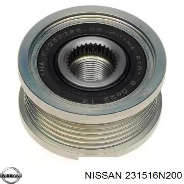 Polea rueda libre Nissan/Infiniti 231516N200 precio, desde 29,40 EUR