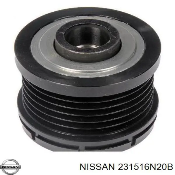 Polea rueda libre Nissan/Infiniti 231516N20B precio, desde 29,40 EUR