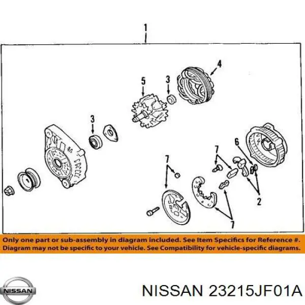 Regulador De Rele Del Generador (Rele De Carga) Nissan Navara D40M