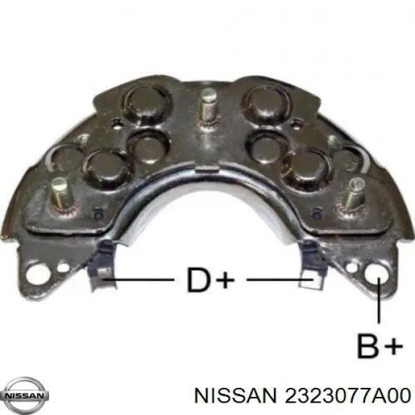 2323077A00 Nissan alternador diodo puente rectificador