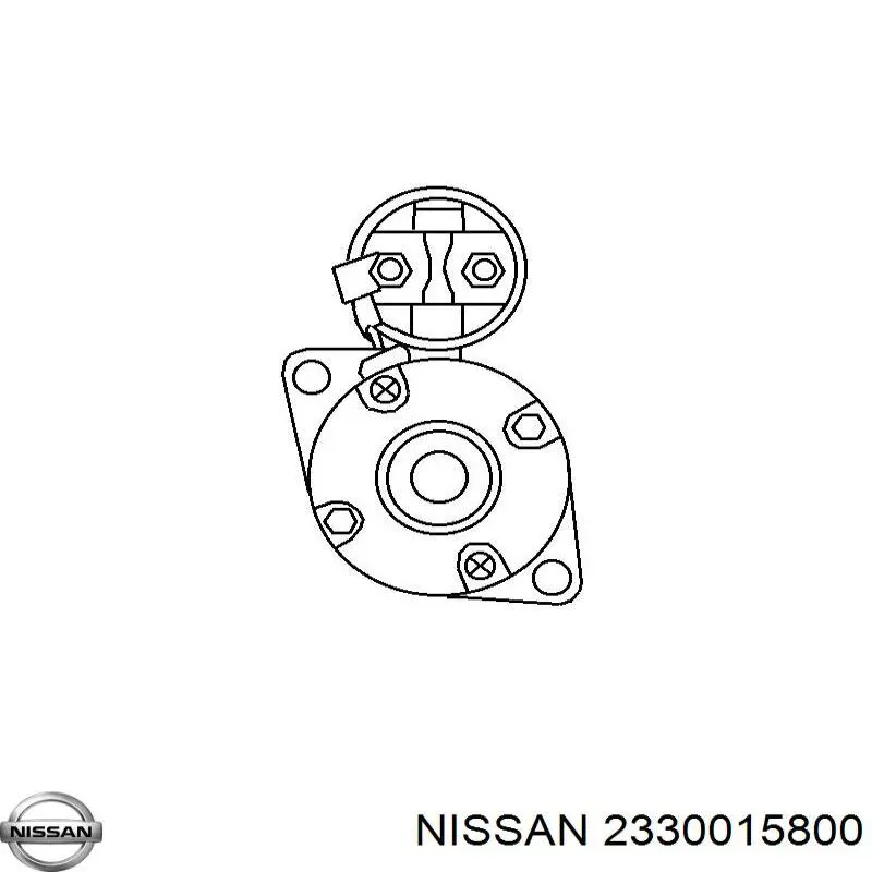2330015800 Nissan motor de arranque