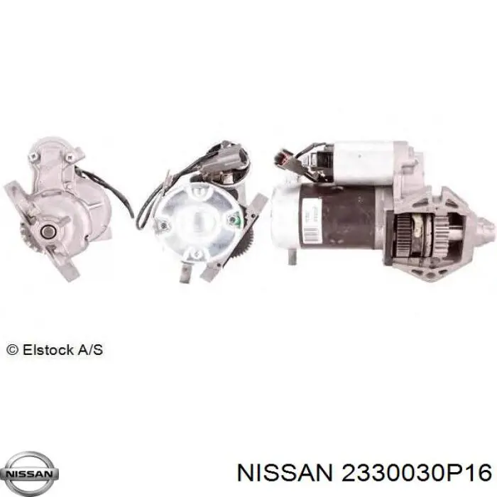 2330030P17 Nissan motor de arranque