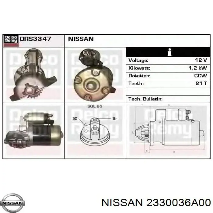 Motor de arranque LRS01159 Lucas