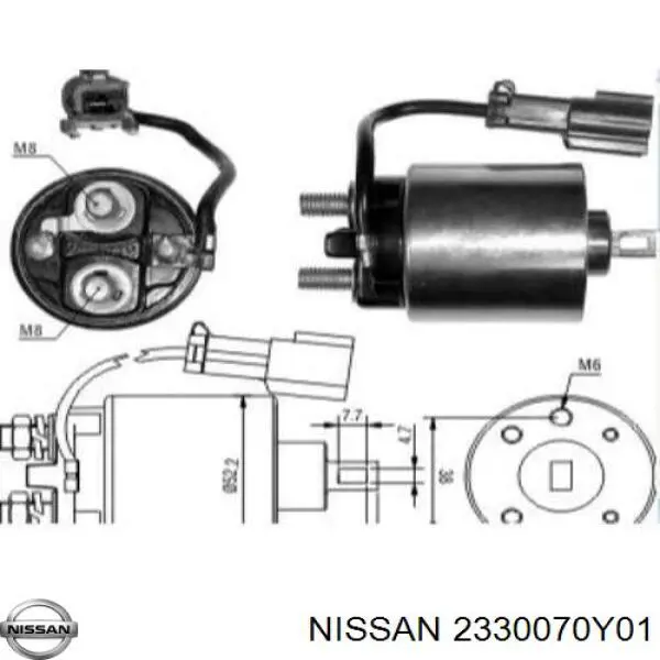 Comprar 2330070Y01 Nissan/Infiniti Motores de arranque