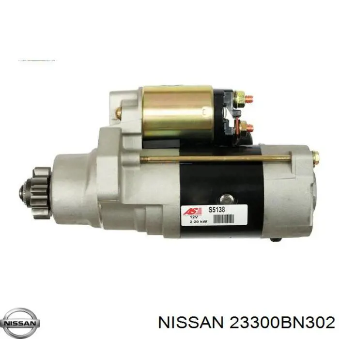 23300BN302 Nissan motor de arranque