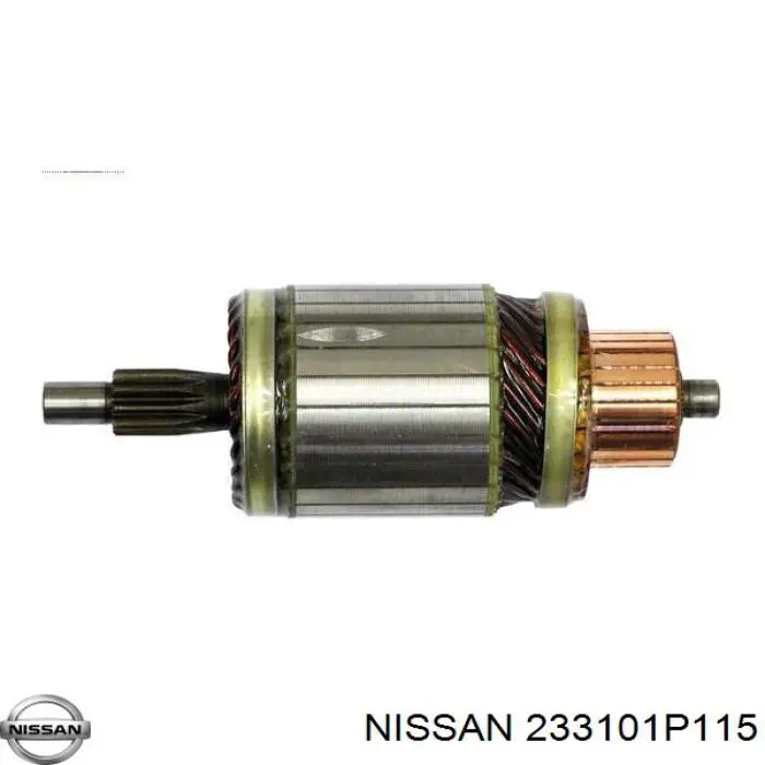 233101P115 Nissan/Infiniti Inducido del motor de arranque