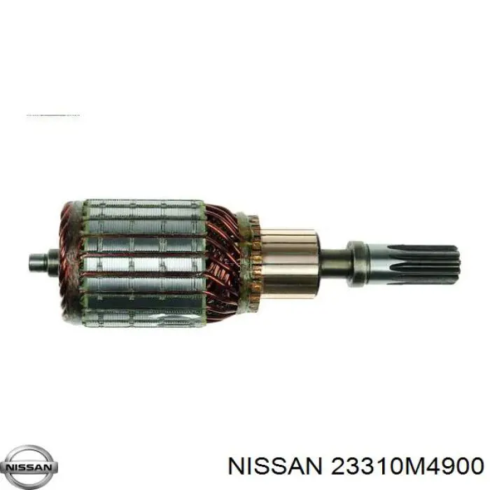 23310M4900 Nissan inducido, motor de arranque