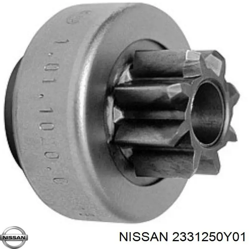 2331250Y01 Nissan bendix, motor de arranque