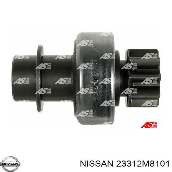 23312M8101 Nissan bendix, motor de arranque